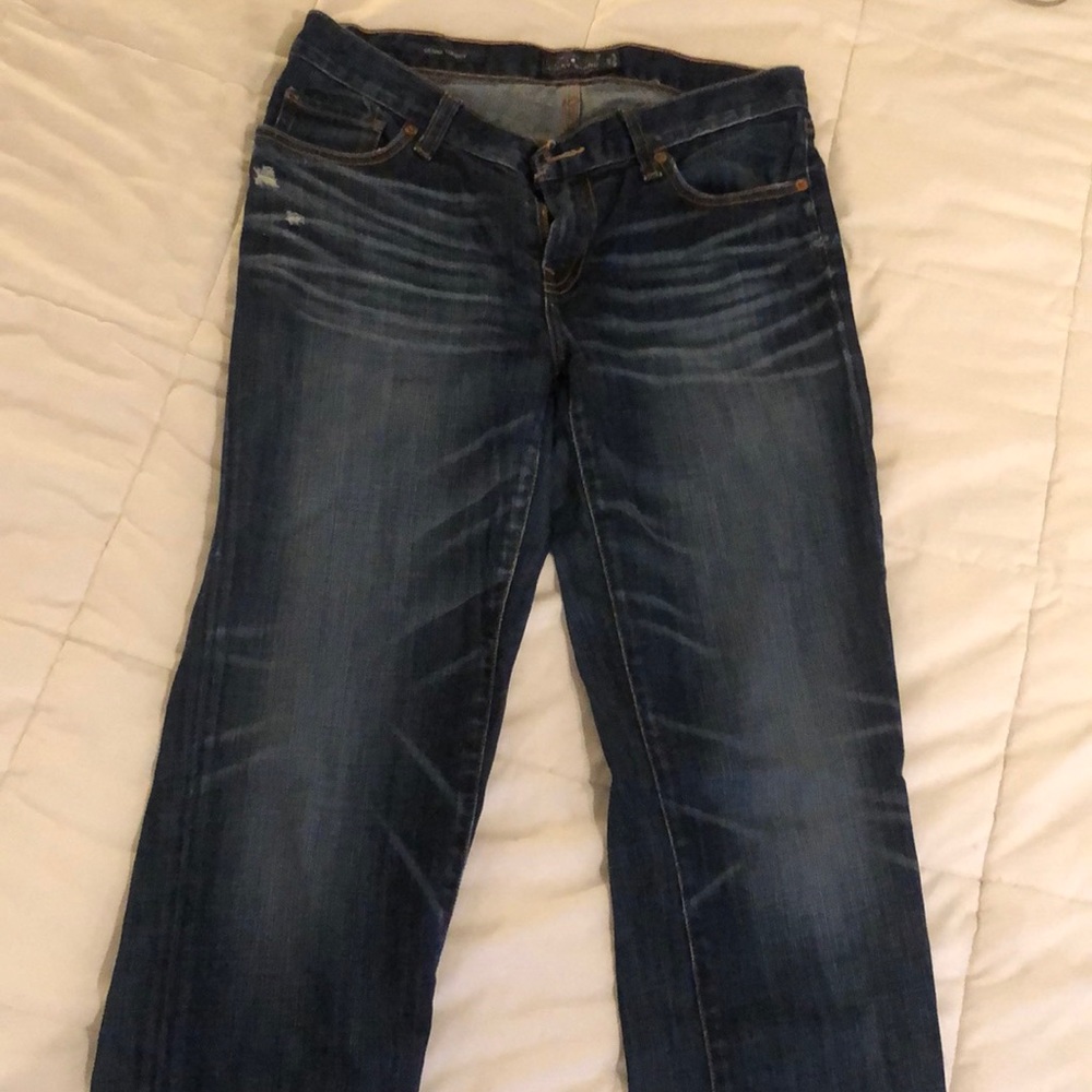 Lucky Brand tomboy jeans size 6 straight leg